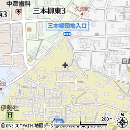 長野県長野市稲里町中氷鉋877-2周辺の地図