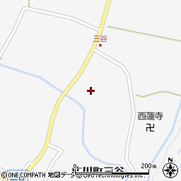 富山県砺波市庄川町三谷2200周辺の地図