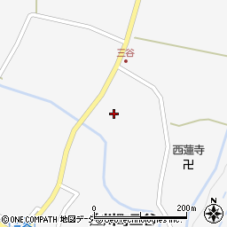 富山県砺波市庄川町三谷2191周辺の地図