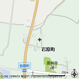 栃木県宇都宮市岩原町180-2周辺の地図
