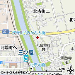 石川県金沢市北寺町ニ31周辺の地図