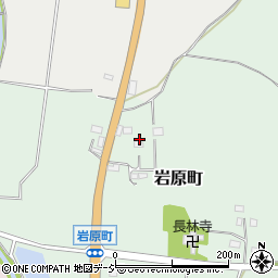 栃木県宇都宮市岩原町180周辺の地図