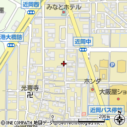 石川県金沢市近岡町818-3周辺の地図