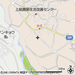 長野県須坂市米子839周辺の地図