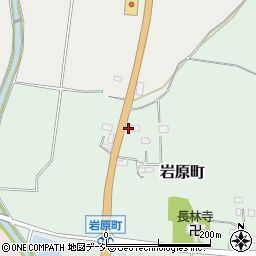 栃木県宇都宮市岩原町176周辺の地図