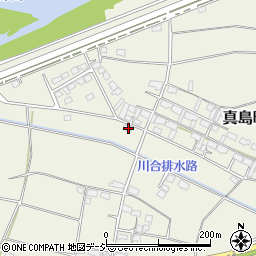 長野県長野市真島町川合764周辺の地図