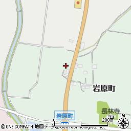 栃木県宇都宮市岩原町169周辺の地図