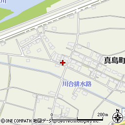 長野県長野市真島町川合951周辺の地図