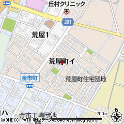 石川県金沢市荒屋町イ周辺の地図