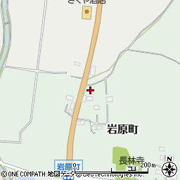 栃木県宇都宮市岩原町175周辺の地図