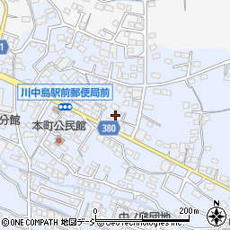 長野県長野市川中島町上氷鉋1325周辺の地図