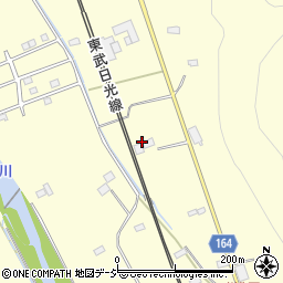 栃木県鹿沼市板荷123周辺の地図