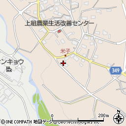 長野県須坂市米子813周辺の地図