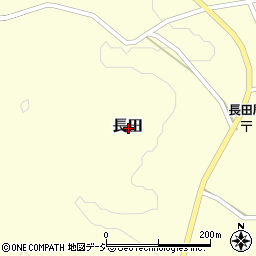茨城県常陸大宮市長田周辺の地図