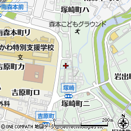 石川県金沢市塚崎町ハ147周辺の地図