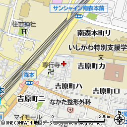 石川県金沢市吉原町カ周辺の地図