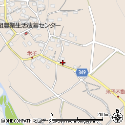 長野県須坂市米子751-1周辺の地図