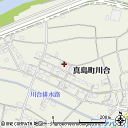 長野県長野市真島町川合957-1周辺の地図