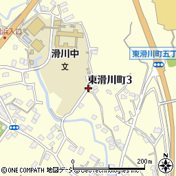 茨城県日立市東滑川町周辺の地図