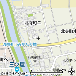 石川県金沢市北寺町ニ22-4周辺の地図