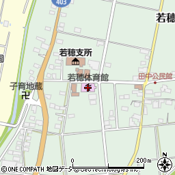 長野市若穂体育館周辺の地図
