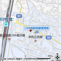川中島土屋薬局周辺の地図