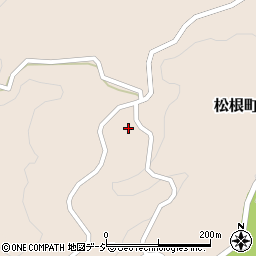 石川県金沢市松根町ト周辺の地図