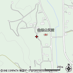 栃木県那須烏山市曲畑450周辺の地図