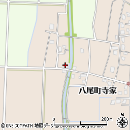 富山県富山市八尾町寺家1390周辺の地図