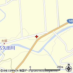 群馬県吾妻郡中之条町大塚1833周辺の地図