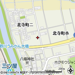 石川県金沢市北寺町ニ4-2周辺の地図