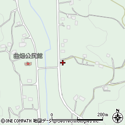 栃木県那須烏山市曲畑377周辺の地図