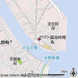 石川県金沢市大野町４丁目ハ2周辺の地図