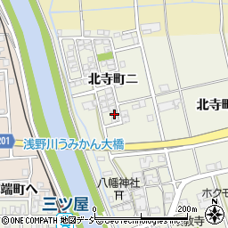 石川県金沢市北寺町ニ22-18周辺の地図