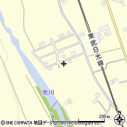 栃木県鹿沼市板荷129-32周辺の地図