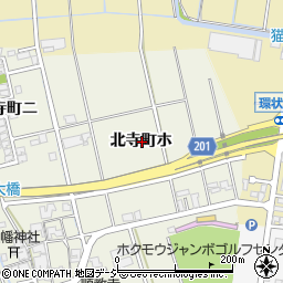 石川県金沢市北寺町ホ周辺の地図