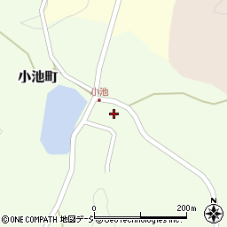 石川県金沢市小池町レ周辺の地図