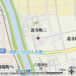 石川県金沢市北寺町ニ22周辺の地図