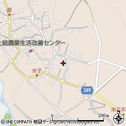 長野県須坂市米子754周辺の地図