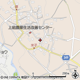 長野県須坂市米子760周辺の地図