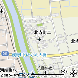 石川県金沢市北寺町ニ22-24周辺の地図