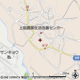 長野県須坂市米子806周辺の地図