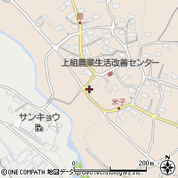 長野県須坂市米子805周辺の地図