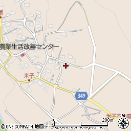 長野県須坂市米子746周辺の地図