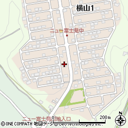 栃木県宇都宮市横山2丁目2周辺の地図