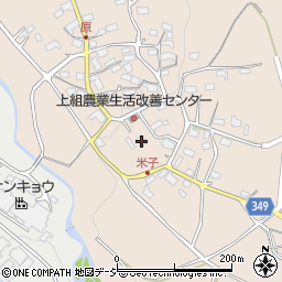 長野県須坂市米子807周辺の地図