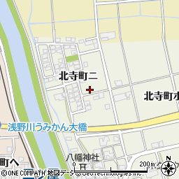 石川県金沢市北寺町ニ7周辺の地図
