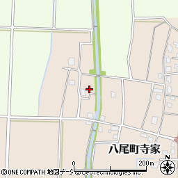 富山県富山市八尾町寺家1416周辺の地図