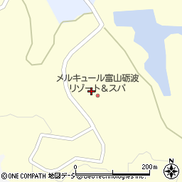砺波ロイヤルホテル予約周辺の地図