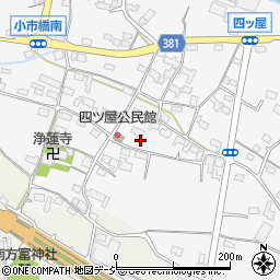 長野県長野市川中島町四ツ屋236-1周辺の地図